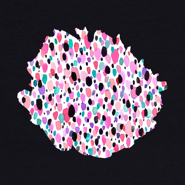 Speckled Lightheart Texture Pink by ninoladesign